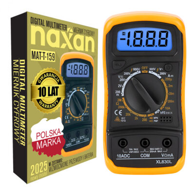 OCZEKUJEMY NA DOSTAWĘ Miernik Cyfrowy MULTIMETER MAT-T-159