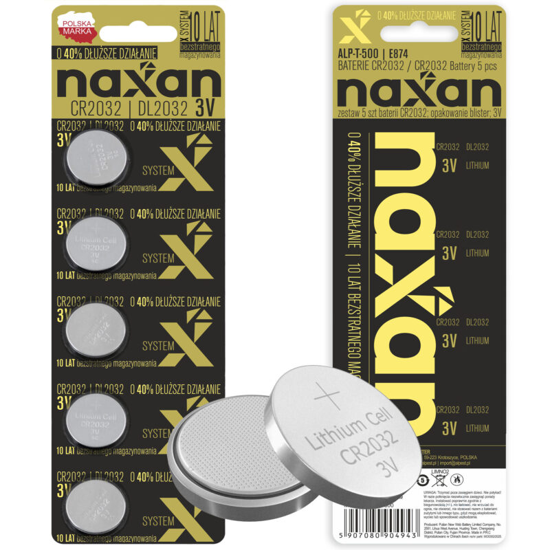 naxan bateria CR2032