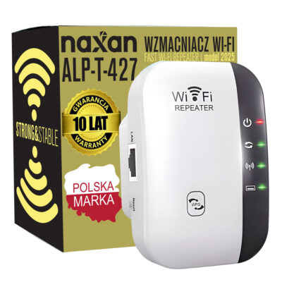OCZEKUJEMY NA DOSTAWĘ Wzmacniacz Wi-Fi REPEATER ROUTER ALP-T-427