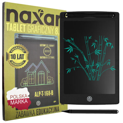 TABLET Graficzny  8,5" NAXAN ALP-T-168-B czarny